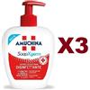 AMUCHINA 3 PZ AMUCHINA SOAP XGERM SAPONE LIQUIDO MANI DISINFETTANTE 250ML