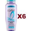 Elvive 6 PZ ELVIVE L'OREAL PARIS SHAMPOO 72H PURIFICANTE HYALURONIC PURE 300ML