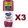 Sauber 3 PZ SAUBER DEOACTIVE DEODORANTE VAPO NO GAS LUNGA DURATA 72H 90ML