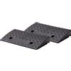 Does not apply 10646 - Rampa Carrabile per Marciapiede, Nero, 50 X 27 X 7 Cm, Set Di 2
