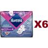 NUVENIA 6 PZ NUVENIA 10 ASSORBENTI SOTTILI GOODNIGHT CON ALI PER FLUSSO MOLTO ABBONDANTE