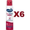 Sauber 6 PZ SAUBER DEOACTIVE DEODORANTE SPRAY 150ML SPORT & STRESS INVISIBLE