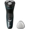 PHILIPS PED Philips Shaver 3000X Series X3052-00 Powercut Verde Foresta Scuro