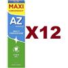 AZ 12 PZ AZ DENTIFRICIO MULTI PROTEZIONE CARIE GEL + FLUORO ATTIVO 85 ML