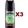 Denim 3 PZ DENIM MUSK DEODORANTE SPRAY 150ML DEO BODY 24H