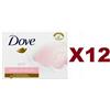 Dove 12 PZ SAPONETTA DOVE BEAUTY CREAM BAR PINK 100gr SAPONE IDRATANTE