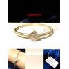 Swarovski BRACCIALE DONNA SWAROVSKI Originali Diamanti Cristalli Ragazza Oro Giallo Fiore