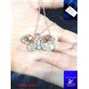 Swarovski Collana Donna Argento SWAROVSKI Farfalla Cristalli Originali Gioielli oro Sposa