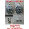 12 PENDENTE CIONDOLO COLLANA PESO KETTLEBELL BILANCIERE DISCO PESO CROSSFIT 2019
