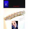 Swarovski Fermaglio Fermacapelli Oro Giallo SWAROVSKI ORIGINALI Ragazza Cristalli donna