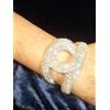Swarovski Bracciale Donna Tennis Argento Gioielli SWAROVSKI ORIGINALI Cristalli Diamanti