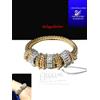 Swarovski Bracciale Donna SWAROVSKI ORIGINALI Cristalli Oro e Argento 925 Tennis Gioielli