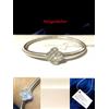 Swarovski BRACCIALE DONNA SWAROVSKI Originali Cristalli Ragazza Argento Fiore Oro Diamanti