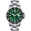 LORENZ DIVER CERAMICA 28185DD Orologio Uomo Automatico Sub 100 Metri Verde