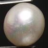 Senza marchio Perla Keshi bianca naturale 14,10 ct dei mari del sud Papua Nuova Guinea 14x1...