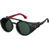 Carrera Occhiali da Sole Carrera 5046/S BLACK/GREEN 49/23/135 unisex