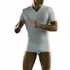 Does Not Apply T-shirt Uomo scollo V manica corta in cotone Jersey maglietta intima CAGI 1337