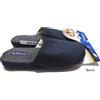 DEFONSECA Ciabatte pantofole uomo invernali tessuto gomma ROMA TOP C M20 Blu
