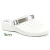 Inblu I COLORATI di INBLU pantofole donna solettaPELLE SOFT infermiere 5035 bianco