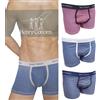 Boxer uomo bielastico 3 o 6 pezzi HENRY COTTON'S HC/BU/A5 Cotone intimo fantasia