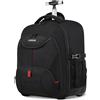 Does not apply Zaino Trolley per PC Portatile Borsa per Laptop Zaino Con Ruote Porta PC Portati