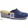 Inblu OFFERTA INBLU pantofole donna solettaPELLE SOFT tacco medio (5cm) invernali DE