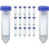 Eurowagens Scientifica Conica Centrifuga Tubi 50ML [50 Pack] Plastica Provetta per Test