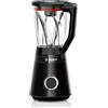 Bosch Serie 4 Frullatore VitaPower MMB4151B, Potente 1200 W, 30.000 giri/min, Lame Rinforzate in Acciaio Inox, Bicchiere Frullatore in Tritan da 1.5 L, Componenti Lavabili in Lavastoviglie, Nero