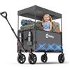 Does not apply XXL Carrello Spiaggia Con Tetto 150L 150KG, Carrello Pieghevole per Bambini, Car