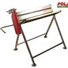 Ribiland CAVALLETTO TAGLIA LEGNA IN METALLO CON SUPPORTO PER MOTOSEGA ROBUSTO E STABILE