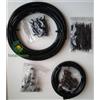 Indoorline Kit irrigazione 10 vasi senza pompa attacco rubinetto 3/4" orticola floricoltura