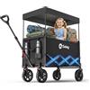 Does not apply XXL Carrello Spiaggia Con Tetto 150L 150KG, Carrello Pieghevole per Bambini, Car