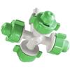 Netafim Nebulizzatore acqua a croce diffusore fogger irrigazione Giardino Serre Fungaie
