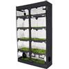 GARDEN HIGHPRO Serra propagatore 120x40x200 cm 5 ripiani per semi talee germinazione indoor pro