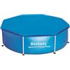 BESTWAY 58038 TELO COPERTURA PER PISCINA TONDA STEEL FRAME CM.457
