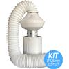 Prima Klima Kit Aspiratore estrattore con filtro carbone attivo per grow box tende indoor