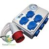 TEMPO BOX Centralina elettrica trifase impianto orticolo riscaldamento timer analogico 12h