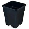 vaso plastica quadrato nero vasi resistenti esterno interno coltivazione piante