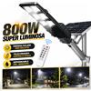 Lampione Solare LED 800W Telecomando Faro Esterno IP65 Pannello Solare Pro