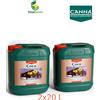 CANNA Fertilizzante crescita fioritura substrato cocco nutrienti piante canna coco a+b
