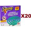 SPIRA 200 SPIRALI SPIRA SPIRALE ANTI ZANZARE ZAMPIRONI INSETICCIDA PER ESTERNI