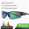 Method Occhiali grow led method seven protezione uv occhi per indoor coltivazione serra
