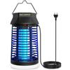 Insetticida Lampada Antizanzare Elettrica, 4200V Lampada Antizanzare Da Esterno