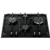 Hotpoint Piano cottura gas 4 zone Pcn 640 Tanr Ha Antracite (60cm)