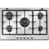 WHIRLPOOL GMR7522/IXL PIANO COTTURA A GAS 5 FUOCHI 75CM PIANO IN ACCIAIO IXELIUM