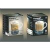 Generico Cappuccinatore Elettrico 3W Acciaio Plastica Montalatte Schiumatore