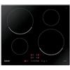 SAMSUNG NZ64T3707AK PIANO COTTURA A INDUZIONE 4 ZONE PIANO IN VETRO NERO