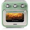 ARIETE FRIGGITRICE AD ARIA + FORNO 16LITRI SERIE VINTAGE VERDE