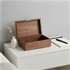 Scatola in Legno con Coperchio Retro Organizzatore con Coperchio Retrò
