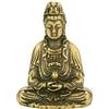 Ornamento in Ottone Soprammobile Buddha Decorazione Della Statua